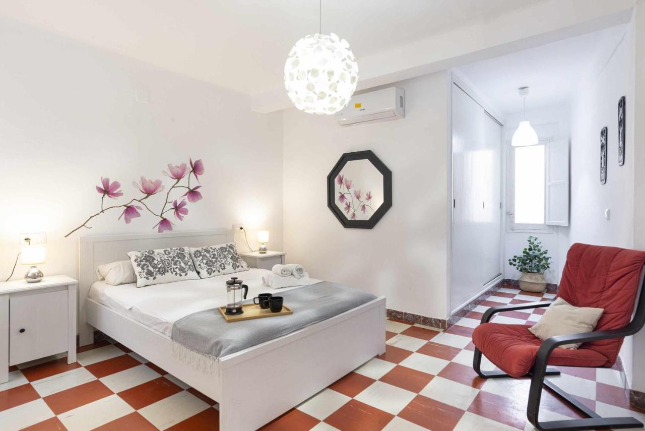 מאלגה Apartamento San Juan Vintage מראה חיצוני תמונה