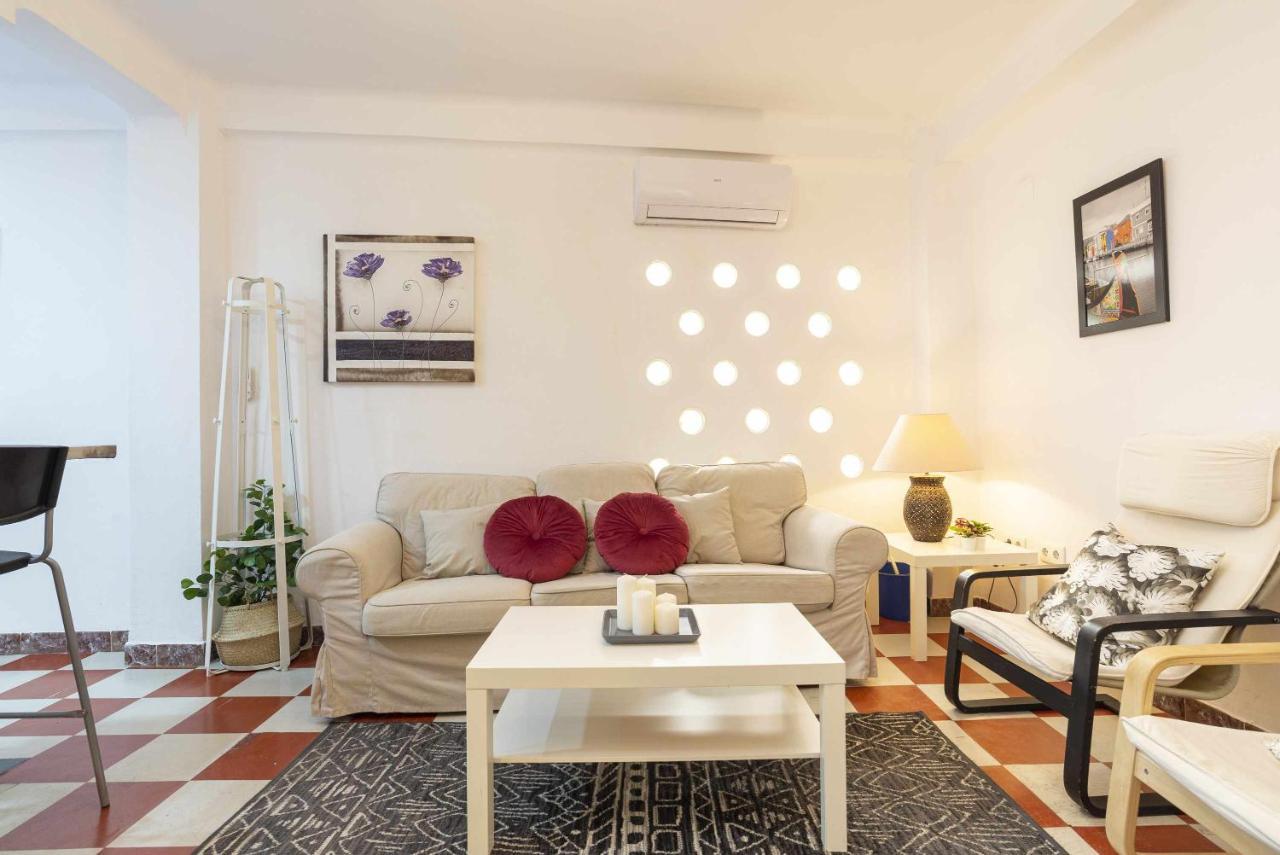 מאלגה Apartamento San Juan Vintage מראה חיצוני תמונה