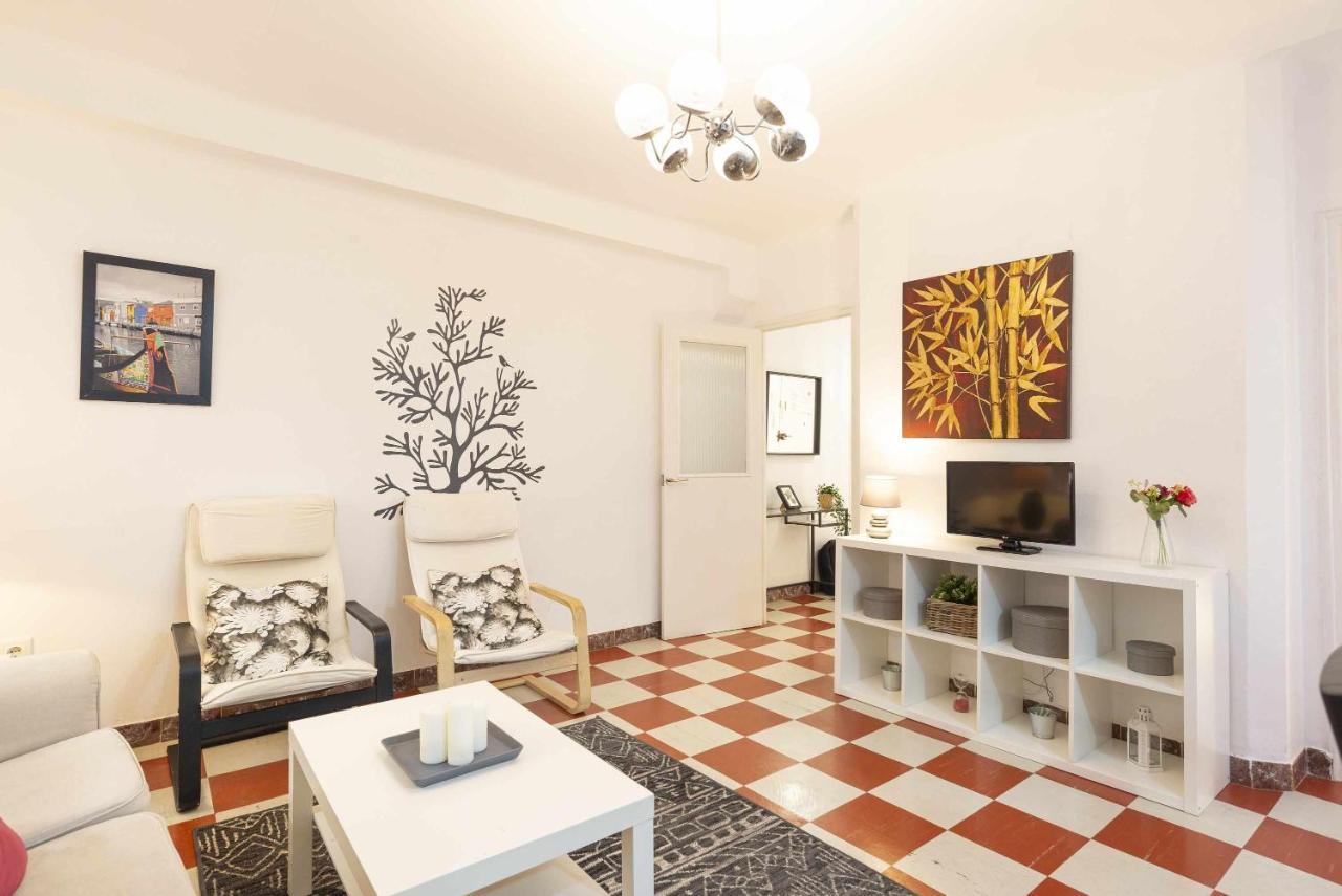 מאלגה Apartamento San Juan Vintage מראה חיצוני תמונה